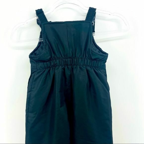 OshKosh BGosh Snow Bib Overalls Unisex 24 Months Black Insulated Winter Outdoor - Picture 8 of 10